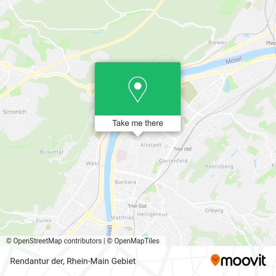Карта Rendantur der