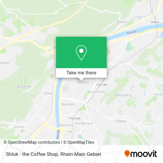 Карта Shluk - the Coffee Shop