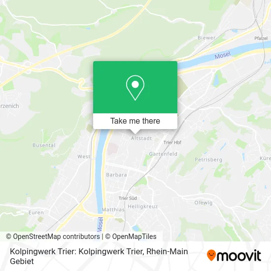 Карта Kolpingwerk Trier: Kolpingwerk Trier