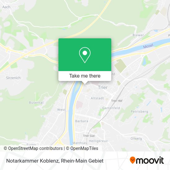 Карта Notarkammer Koblenz