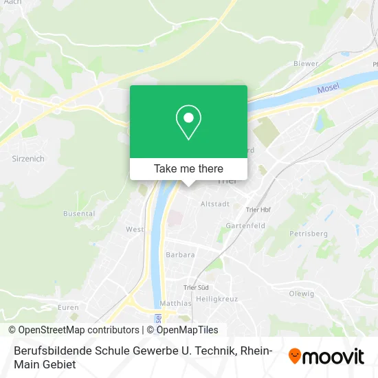 Карта Berufsbildende Schule Gewerbe U. Technik