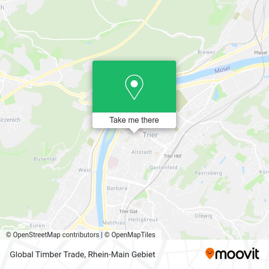 Карта Global Timber Trade