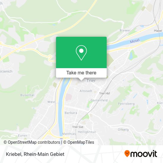 Карта Kriebel