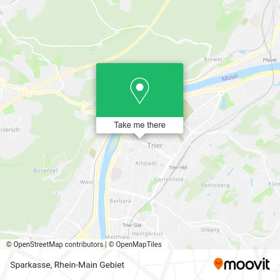 Sparkasse map