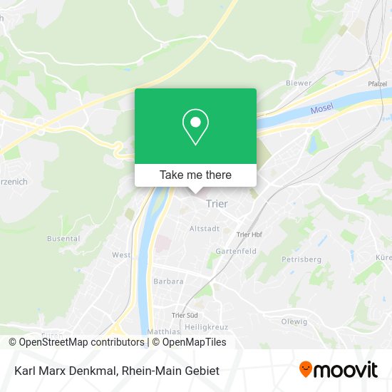 Карта Karl Marx Denkmal