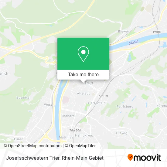Карта Josefsschwestern Trier