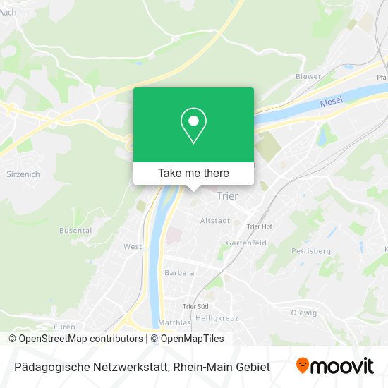 Карта Pädagogische Netzwerkstatt