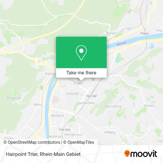 Карта Hairpoint Trier
