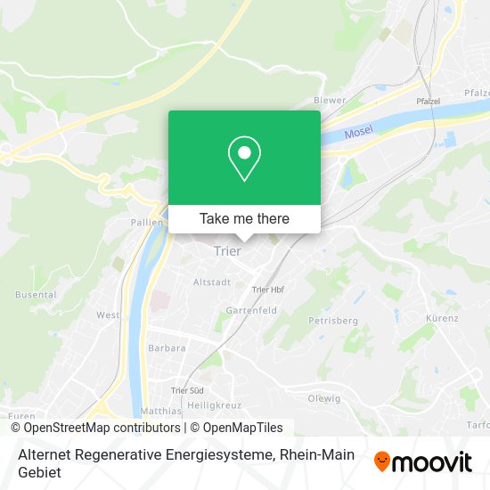 Карта Alternet Regenerative Energiesysteme
