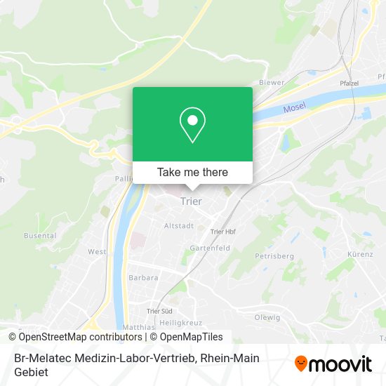 Карта Br-Melatec Medizin-Labor-Vertrieb