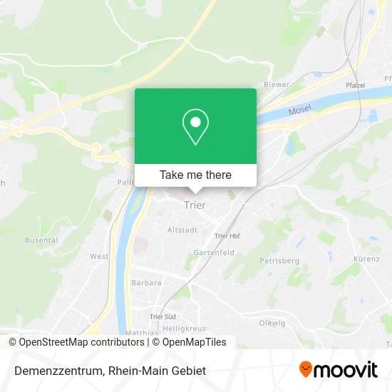 Карта Demenzzentrum