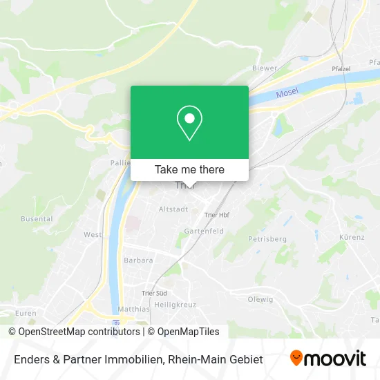Карта Enders & Partner Immobilien