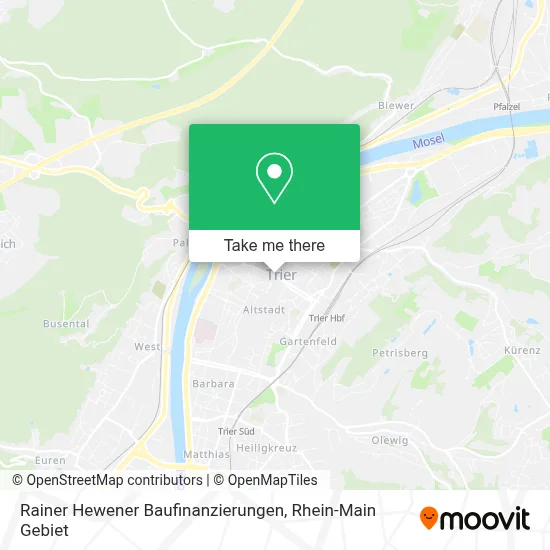 Rainer Hewener Baufinanzierungen map