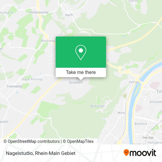 Карта Nagelstudio