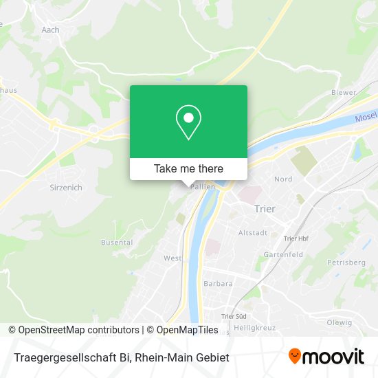 Карта Traegergesellschaft Bi