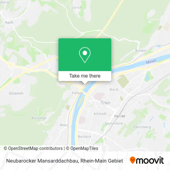 Карта Neubarocker Mansarddachbau