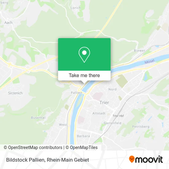 Карта Bildstock Pallien