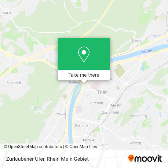 Карта Zurlaubener Ufer
