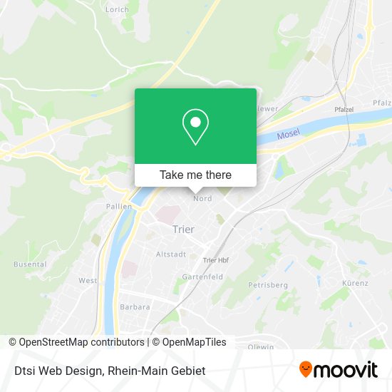 Dtsi Web Design map