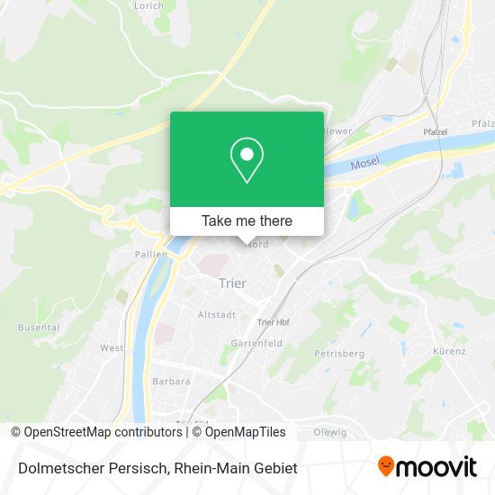 Карта Dolmetscher Persisch