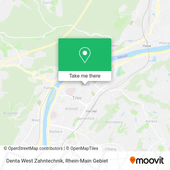 Карта Denta West Zahntechnik