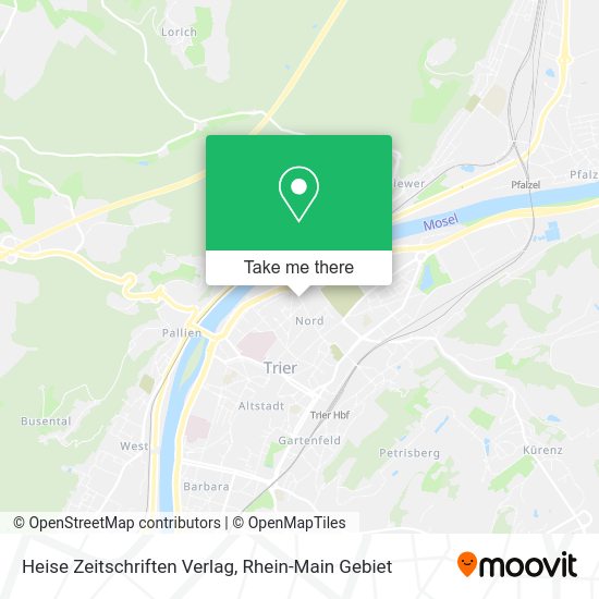 Карта Heise Zeitschriften Verlag