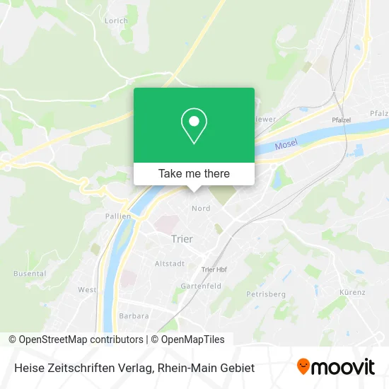 Карта Heise Zeitschriften Verlag