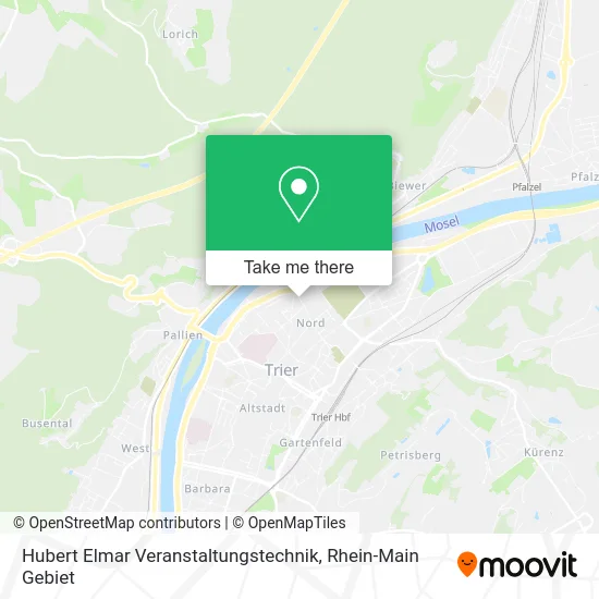 Карта Hubert Elmar Veranstaltungstechnik