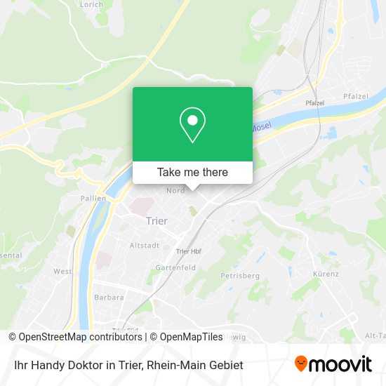 Карта Ihr Handy Doktor in Trier