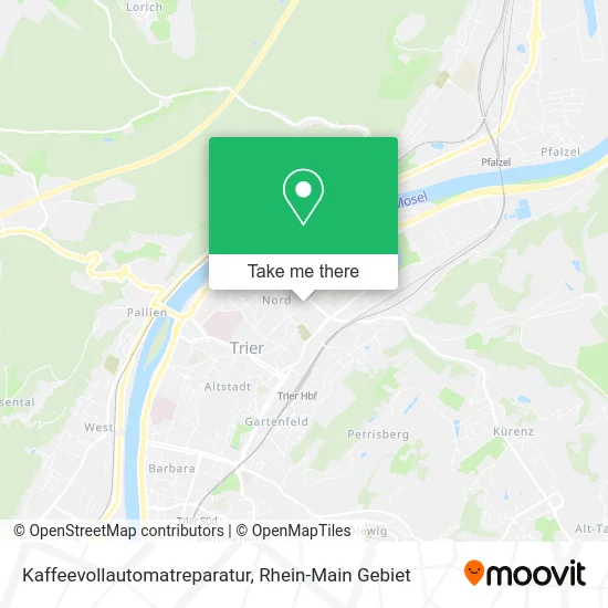 Карта Kaffeevollautomatreparatur