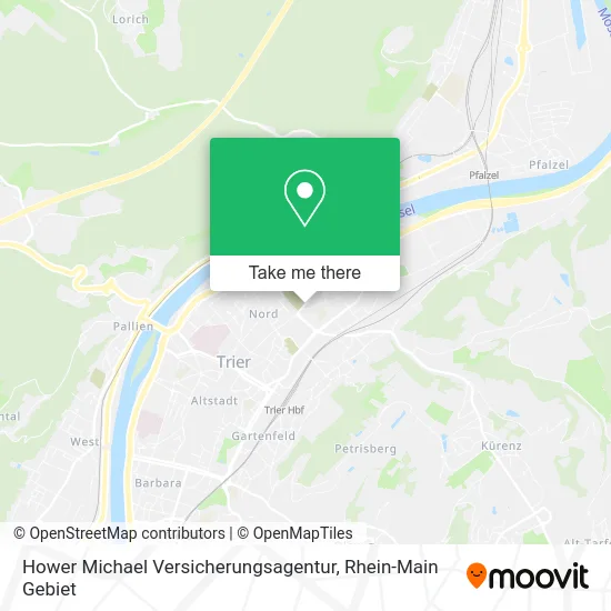 Карта Hower Michael Versicherungsagentur