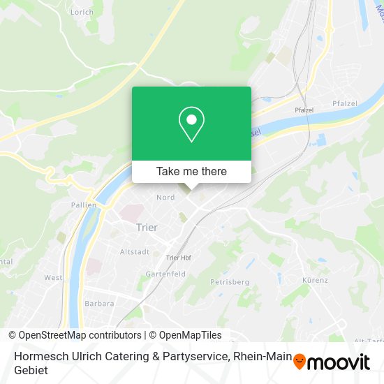 Карта Hormesch Ulrich Catering & Partyservice