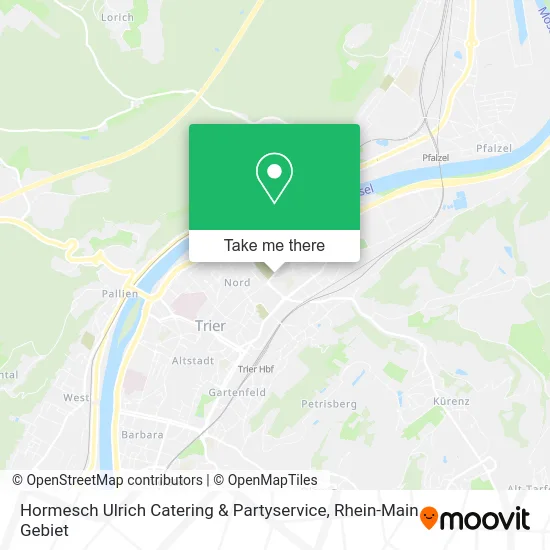 Карта Hormesch Ulrich Catering & Partyservice