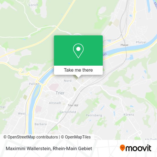 Карта Maximini Wallerstein