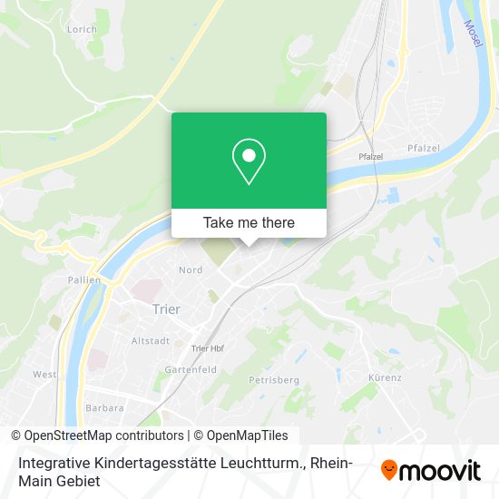 Карта Integrative Kindertagesstätte Leuchtturm.