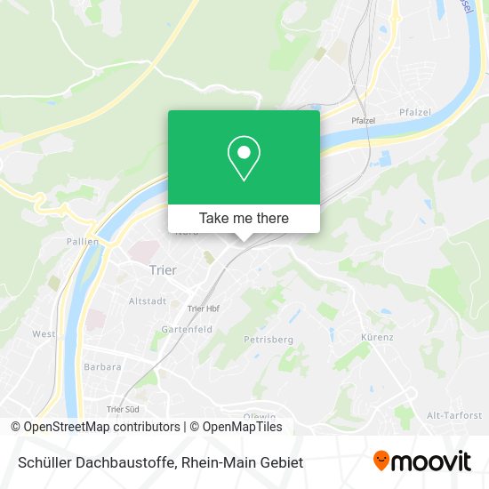 Карта Schüller Dachbaustoffe