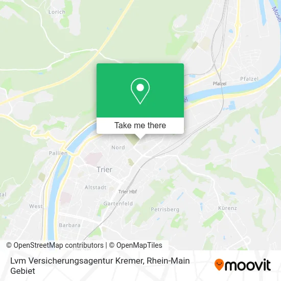 Карта Lvm Versicherungsagentur Kremer