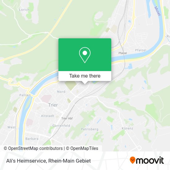 Карта Ali's Heimservice