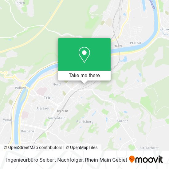 Карта Ingenieurbüro Seibert Nachfolger