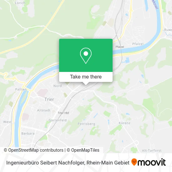 Карта Ingenieurbüro Seibert Nachfolger