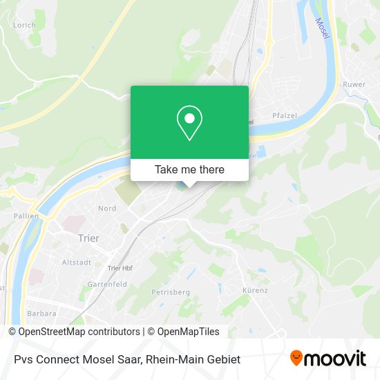 Карта Pvs Connect Mosel Saar
