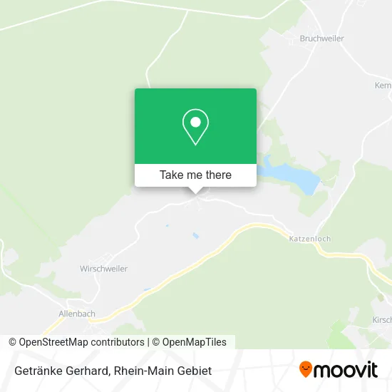 Карта Getränke Gerhard