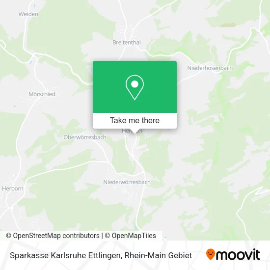 Карта Sparkasse Karlsruhe Ettlingen