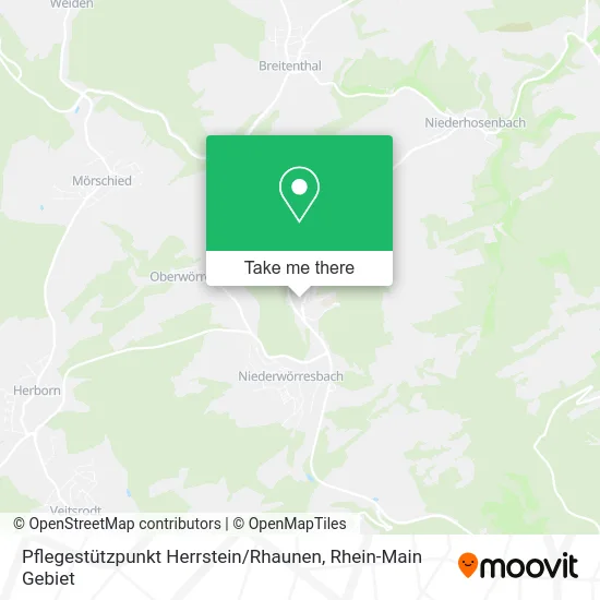 Карта Pflegestützpunkt Herrstein / Rhaunen