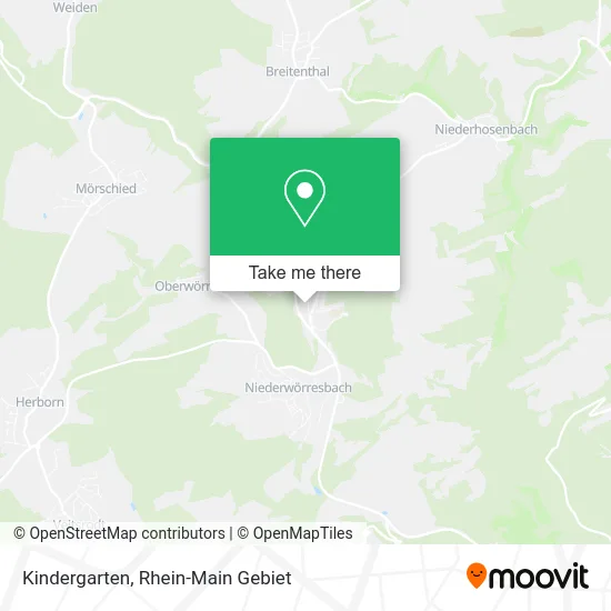 Карта Kindergarten