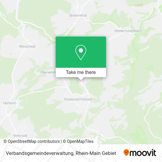 Карта Verbandsgemeindeverwaltung