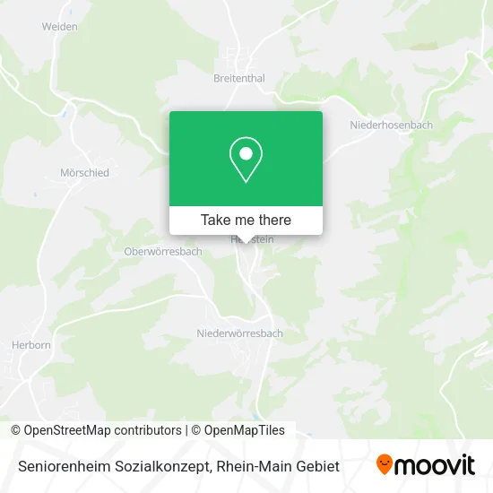 Карта Seniorenheim Sozialkonzept