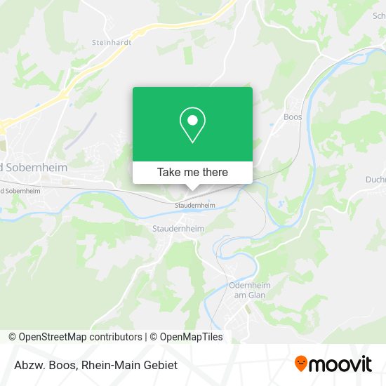 Карта Abzw. Boos