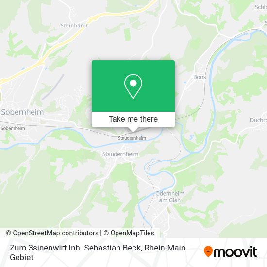 Карта Zum 3sinenwirt Inh. Sebastian Beck