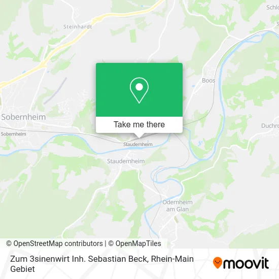 Карта Zum 3sinenwirt Inh. Sebastian Beck